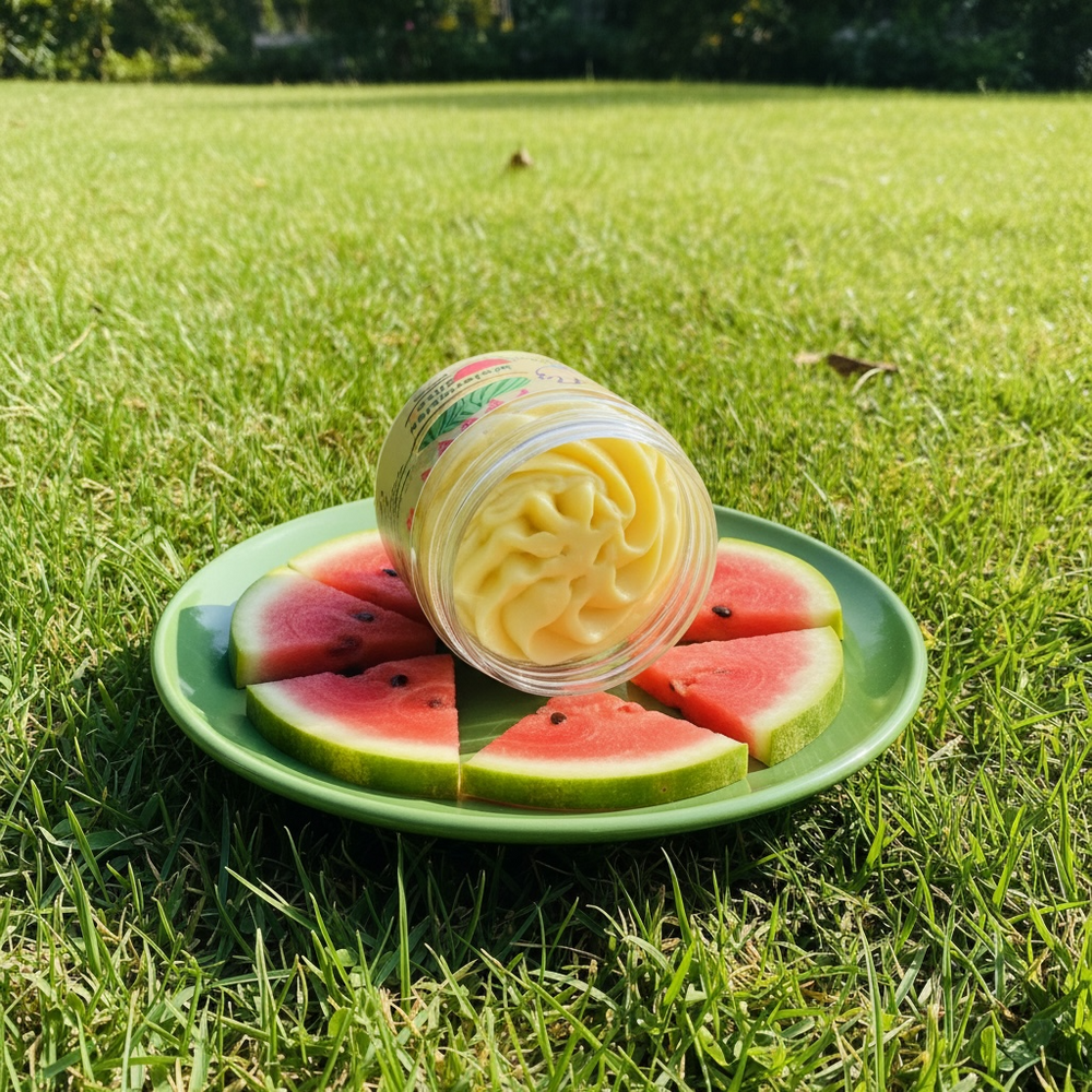 Watermelon Slice-Whipped Body Butter