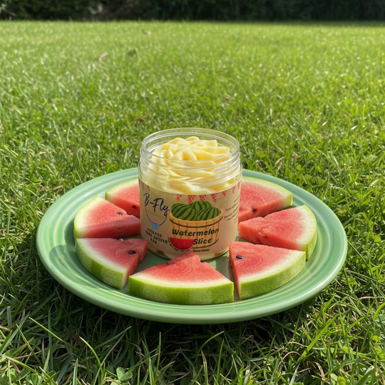Watermelon Slice-Whipped Body Butter