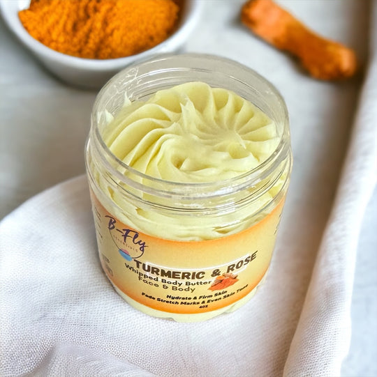 Turmeric & Rose Whipped Body Butter