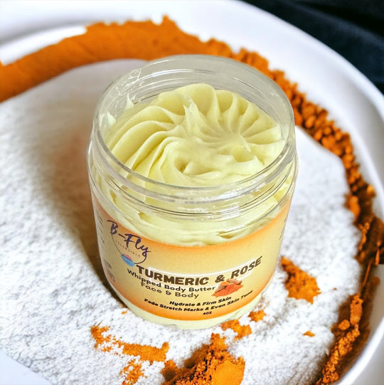 Turmeric & Rose Whipped Body Butter