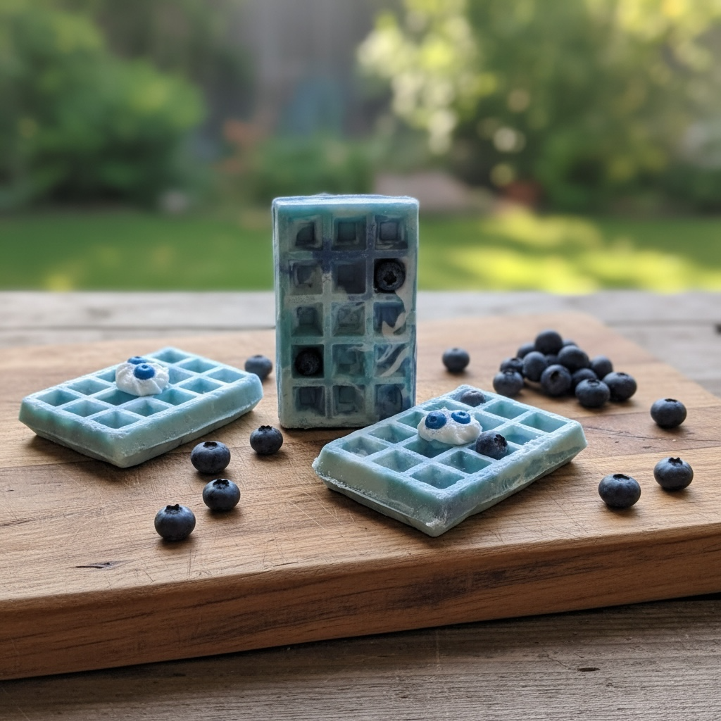 Blueberry Waffle Soap Bar