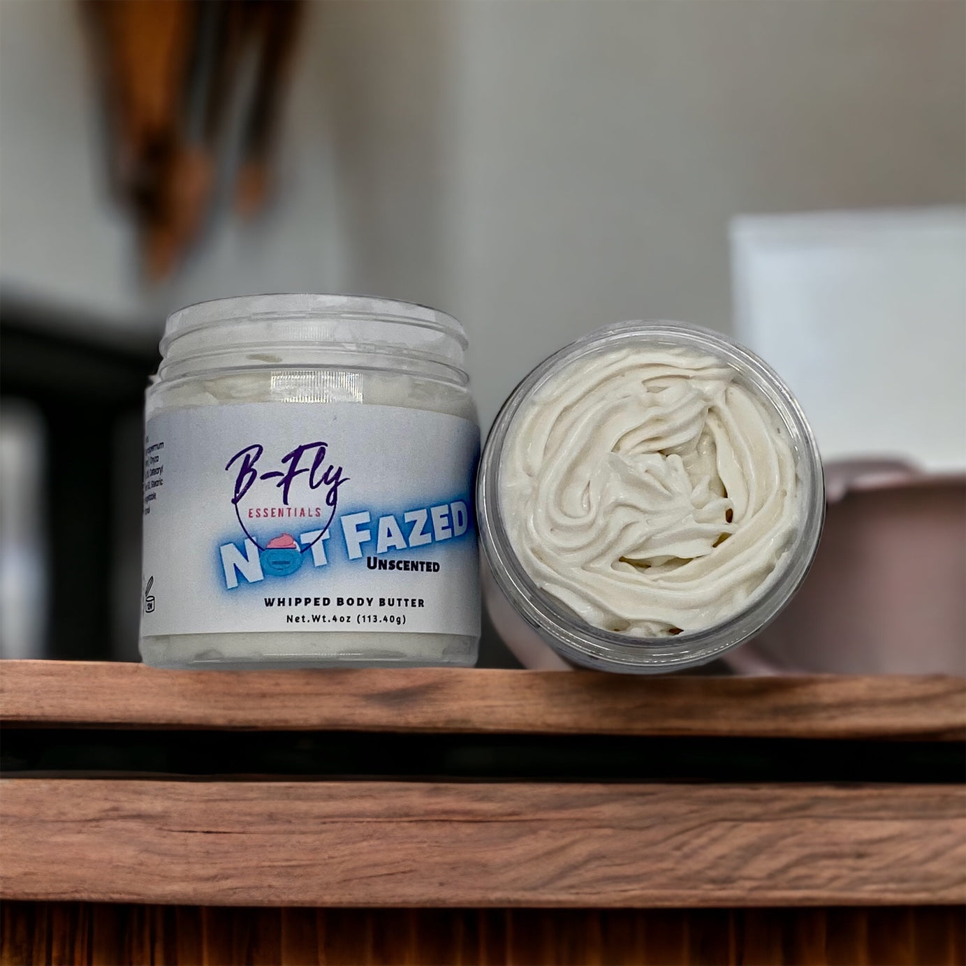 Not Fazed (unscented) Whipped Body Butter – B-Fly Essentials